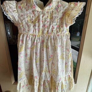 Vintage Polly Finders smocked dress